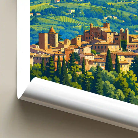 Poster - Certaldo