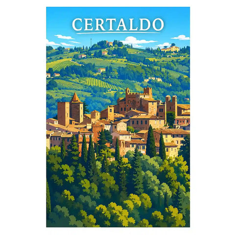 Poster - Certaldo