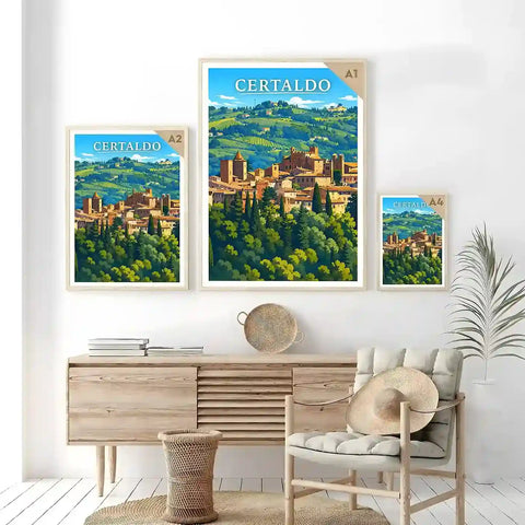 Poster - Certaldo