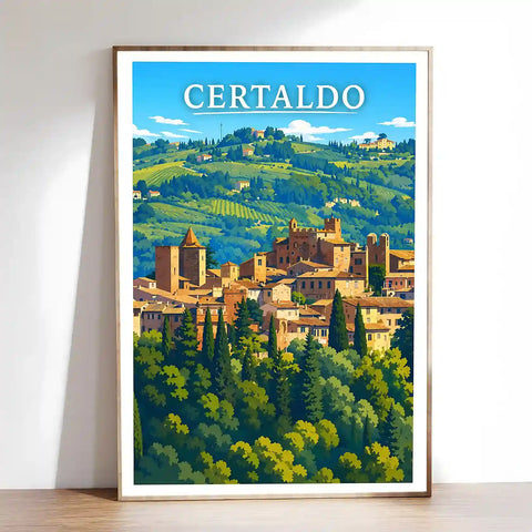 Poster - Certaldo