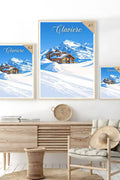 Poster Claviere Stampa Vintage Retro Illustration
