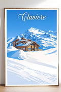 Poster Claviere Stampa Vintage Retro Illustration