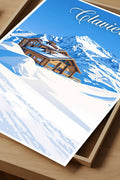 Poster Claviere Stampa Vintage Retro Illustration