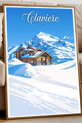 Poster Claviere Stampa Vintage Retro Illustration