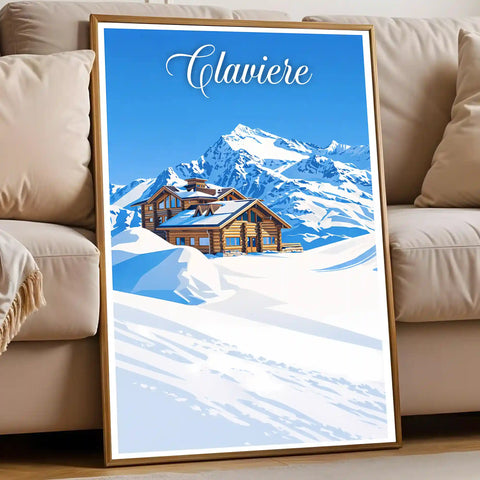 Poster Claviere Stampa Vintage Retro Illustration