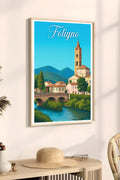 Poster Foligno Poster Vintage Retro Illustration
