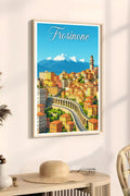 Poster Frosinone Poster Vintage Retro Illustration