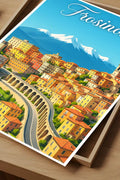Poster Frosinone Poster Vintage Retro Illustration