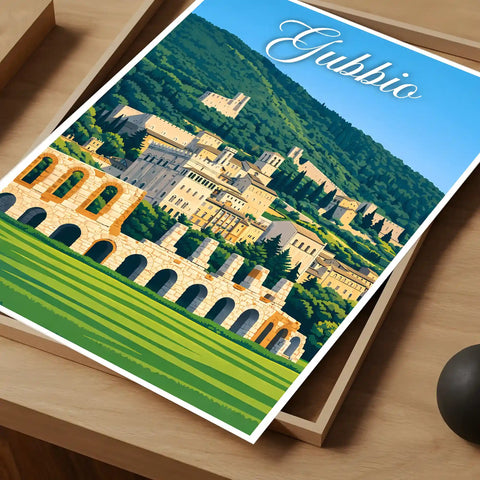 Poster - Gubbio