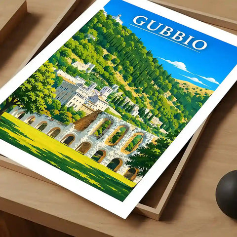 Poster - Gubbio