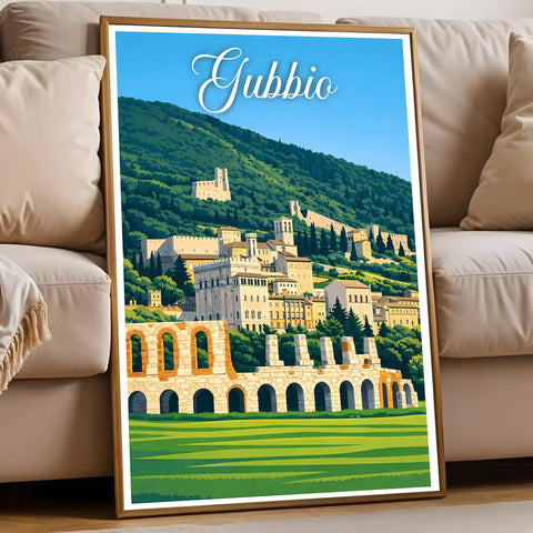 Poster - Gubbio