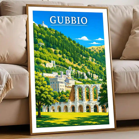 Poster - Gubbio