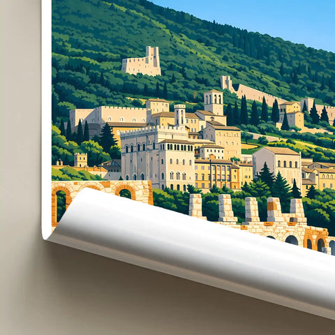 Poster - Gubbio