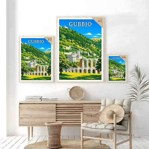 Poster - Gubbio