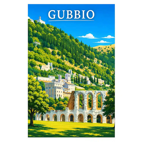 Poster - Gubbio