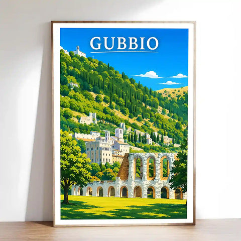 Poster - Gubbio