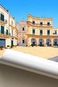 Poster Martina Franca Stampa Manifesto Vintage Retro Illustrato
