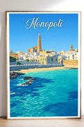 Poster Monopoli Stampa Manifesto Vintage Retro Illustrato