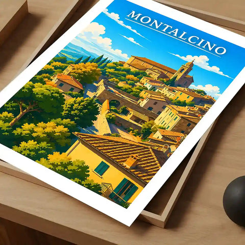 Poster - Montalcino