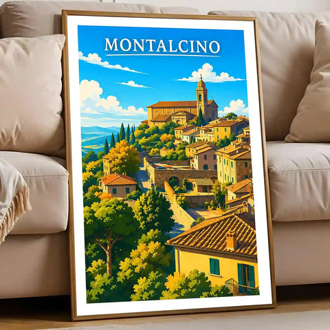 Poster - Montalcino