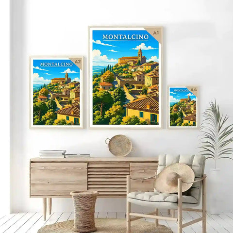Poster - Montalcino