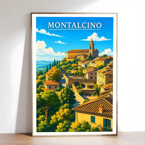 Poster - Montalcino