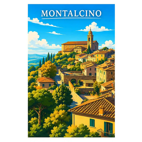 Poster - Montalcino