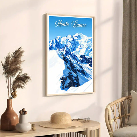 Poster - Monte Bianco