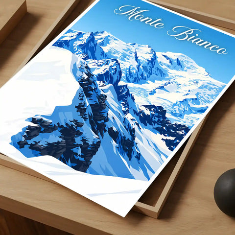 Poster - Monte Bianco