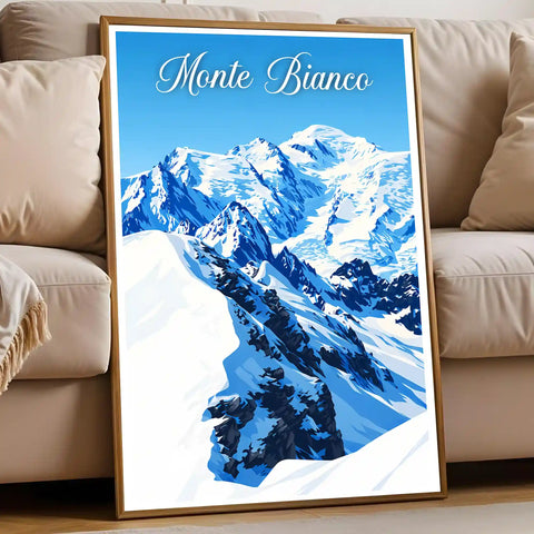 Poster - Monte Bianco