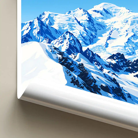 Poster - Monte Bianco