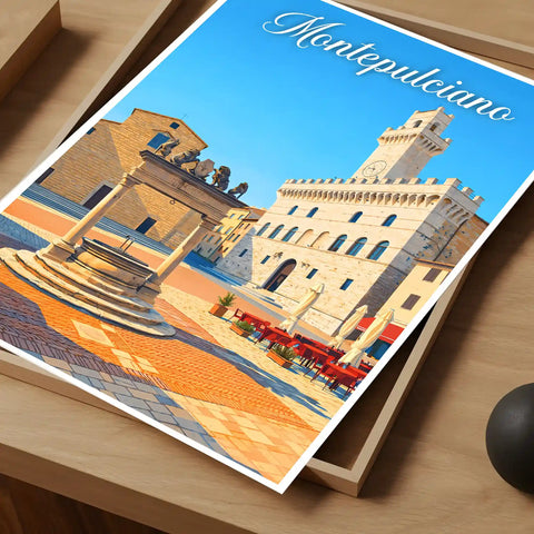 Poster - Montepulciano