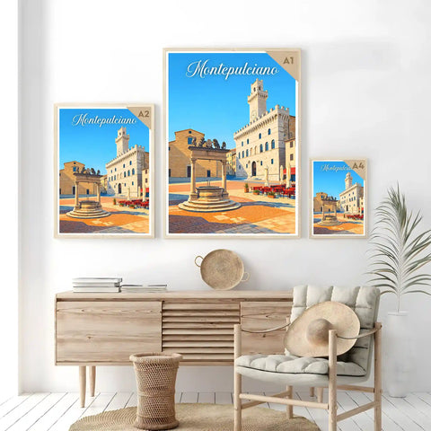 Poster - Montepulciano