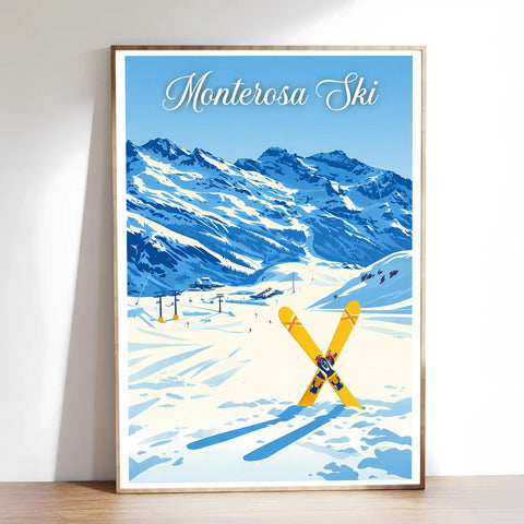 Poster - Monterosa Ski
