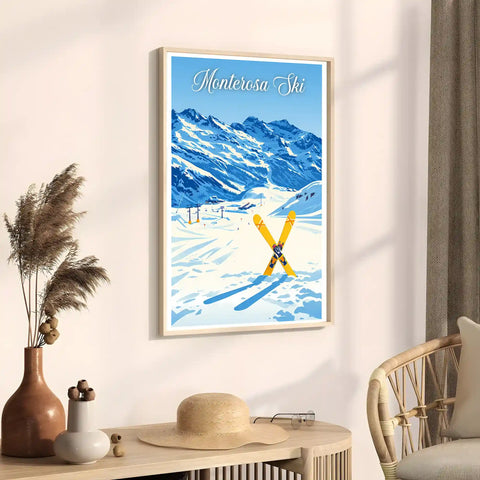 Poster - Monterosa Ski