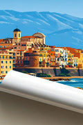 Poster Nettuno Stampa Manifesto Vintage Retro Illustrato