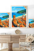Poster Noli Stampa Manifesto Vintage Retro Illustrato