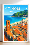 Poster Noli Stampa Manifesto Vintage Retro Illustrato