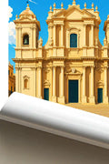 Poster Noto Stampa Manifesto Vintage Retro Illustrato