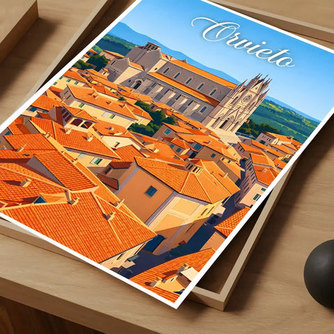 Poster - Orvieto