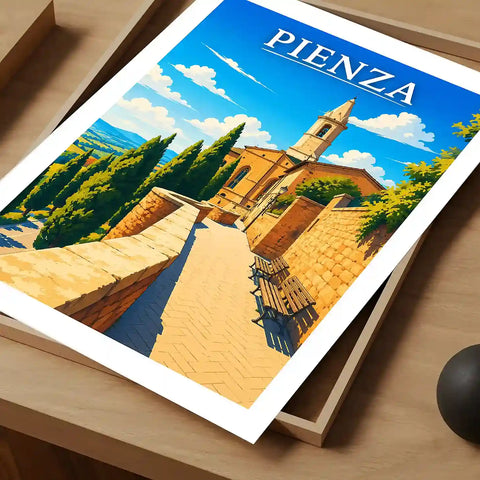 Poster - Pienza