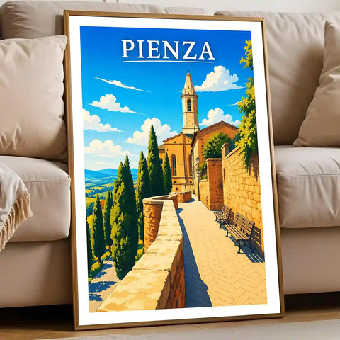Poster - Pienza