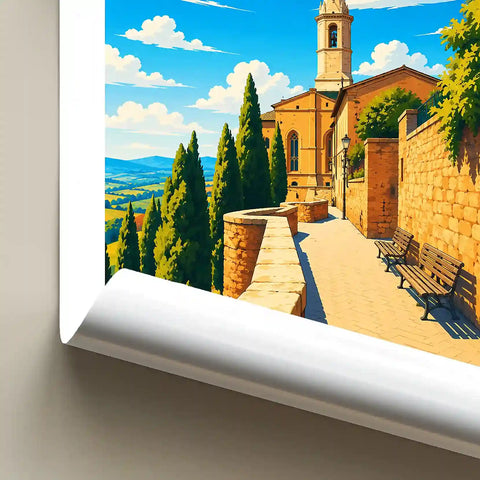 Poster - Pienza
