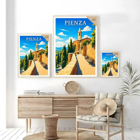 Poster - Pienza