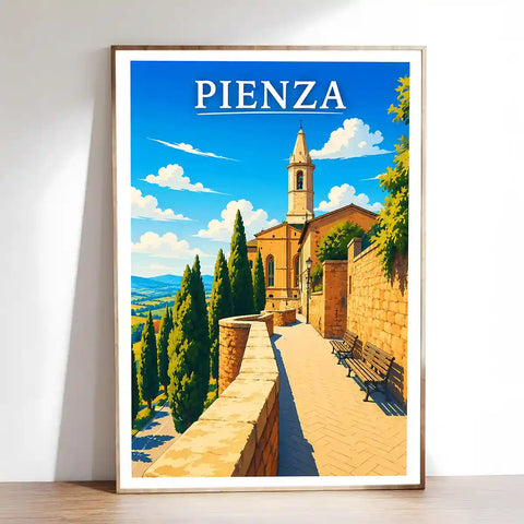 Poster - Pienza