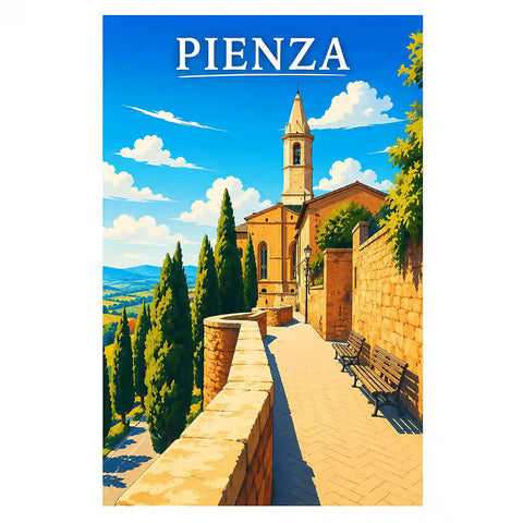 Poster - Pienza