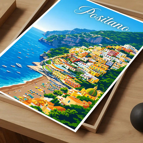 Poster - Positano