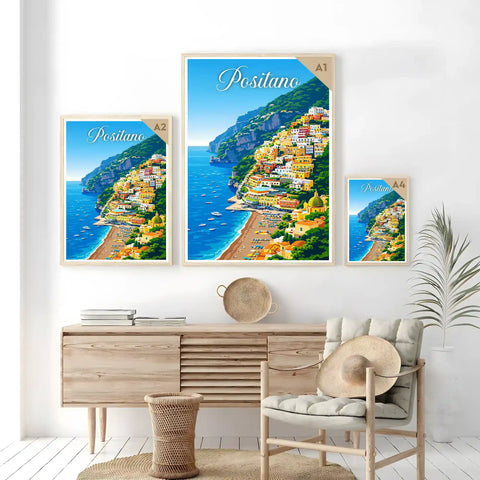 Poster - Positano