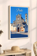Poster Prato Stampa Manifesto Vintage Retro Illustrato