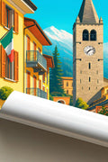 Poster Saint-Vincent Poster Vintage Retro Illustration